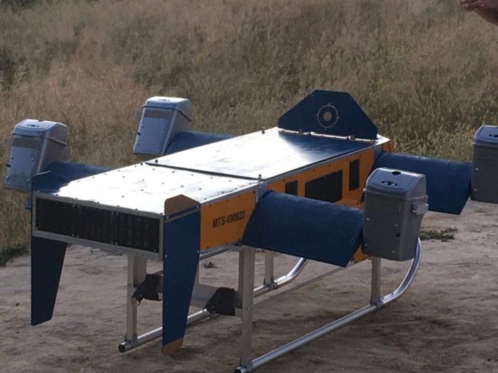 Транспортно грузовой беспилотный дрон-конвертоплан БПЛА Урус
